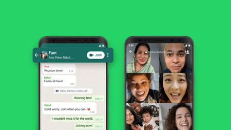 WhatsApp ya nos permite unirnos a llamadas en curso desde el chat de un grupo WhatsApp ya nos permite unirnos a llamadas en curso desde el chat de un grupo
